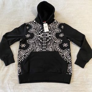 CROOKS AND CASTLES BANDANA BANDUSA HOODIE